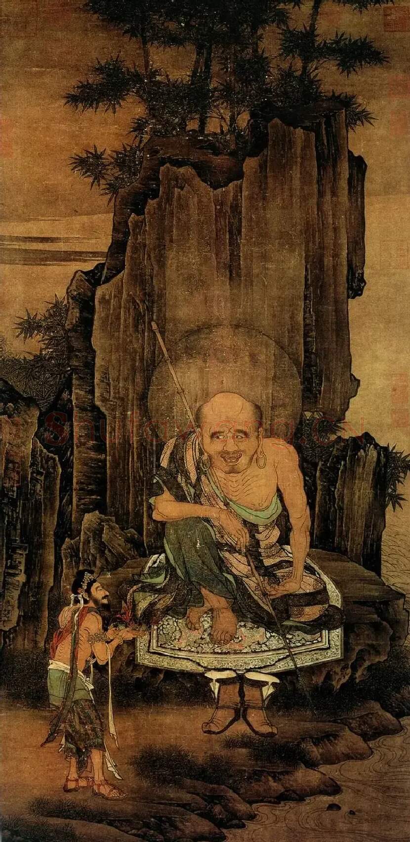 刘松年·罗汉图