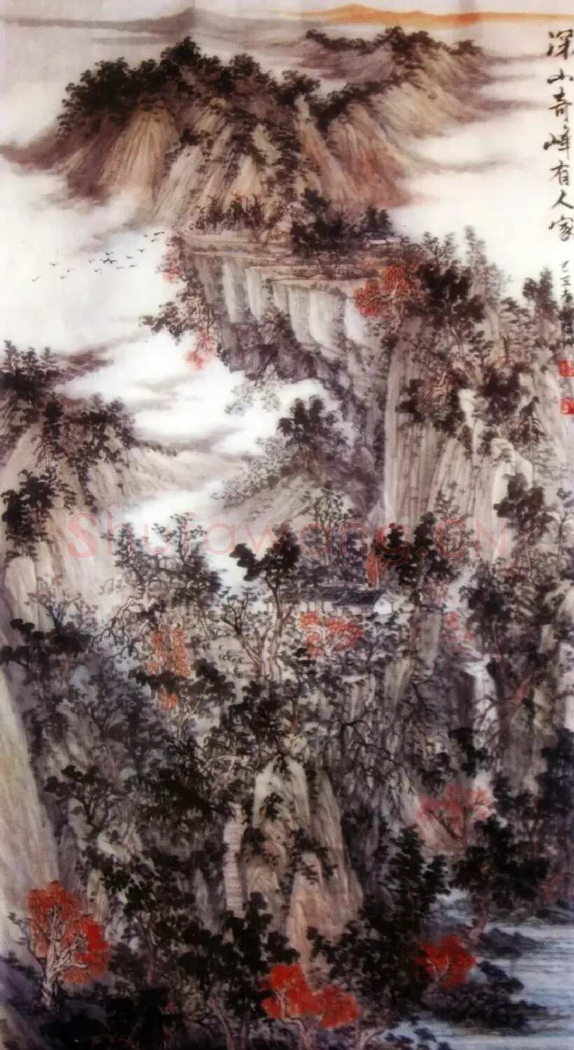 陈毓生·深山奇峰有人家
