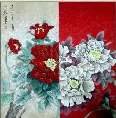 江红·花开富贵