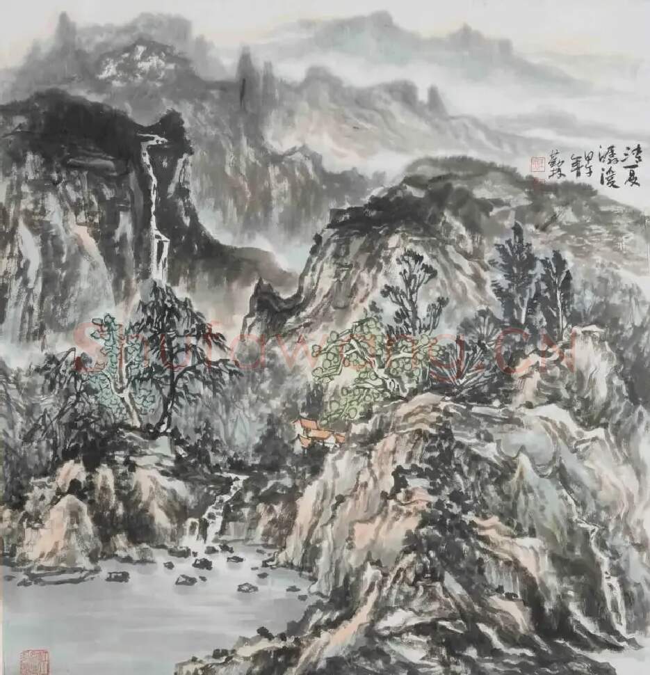 任勤林·清夏潺湲
