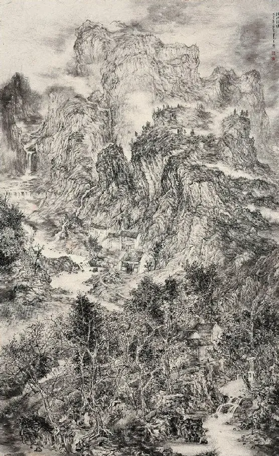张贤·桂山雨境