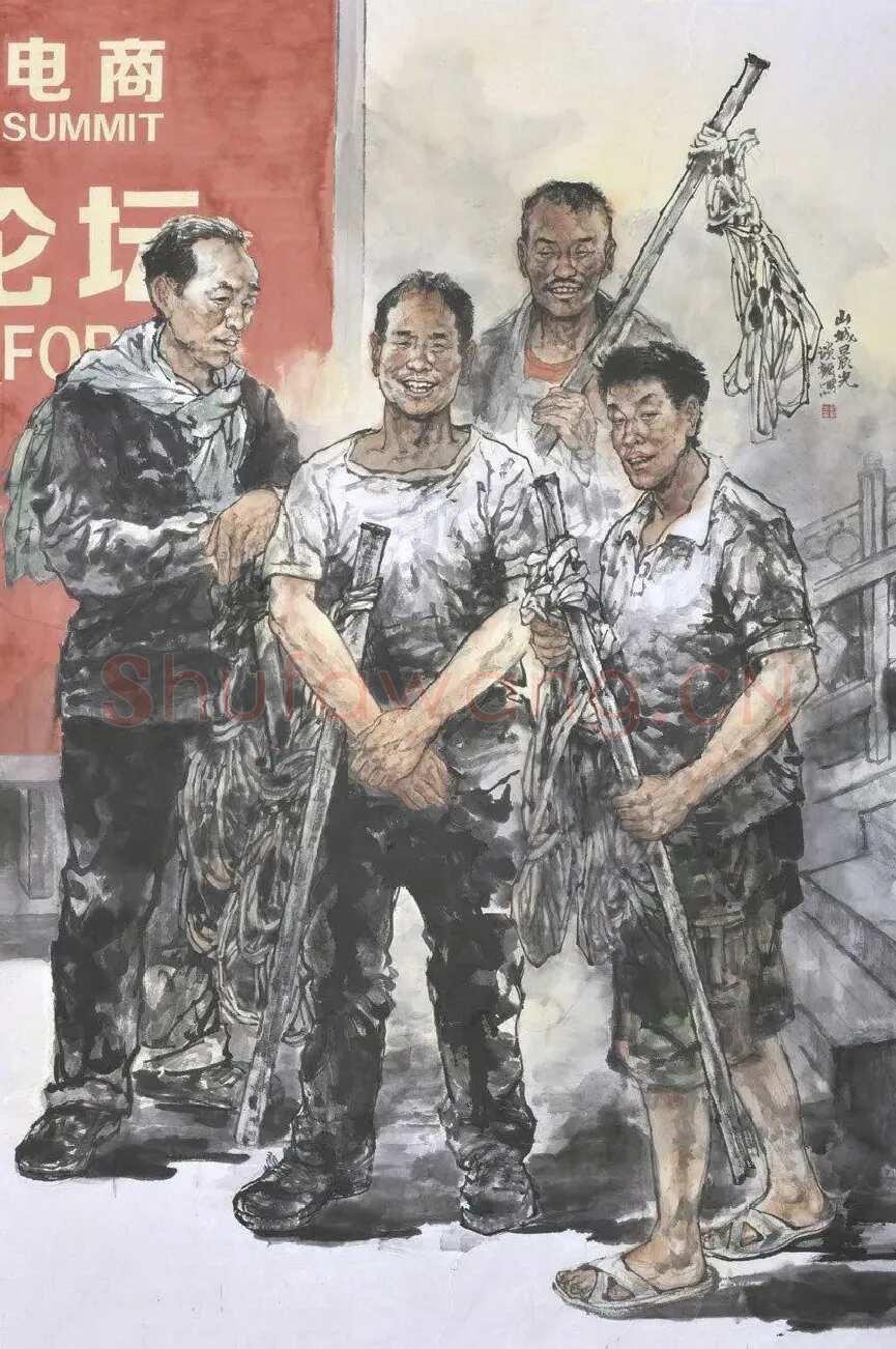 谈龙·山城晨光