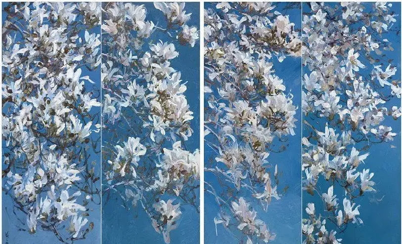 靳之林·白玉兰