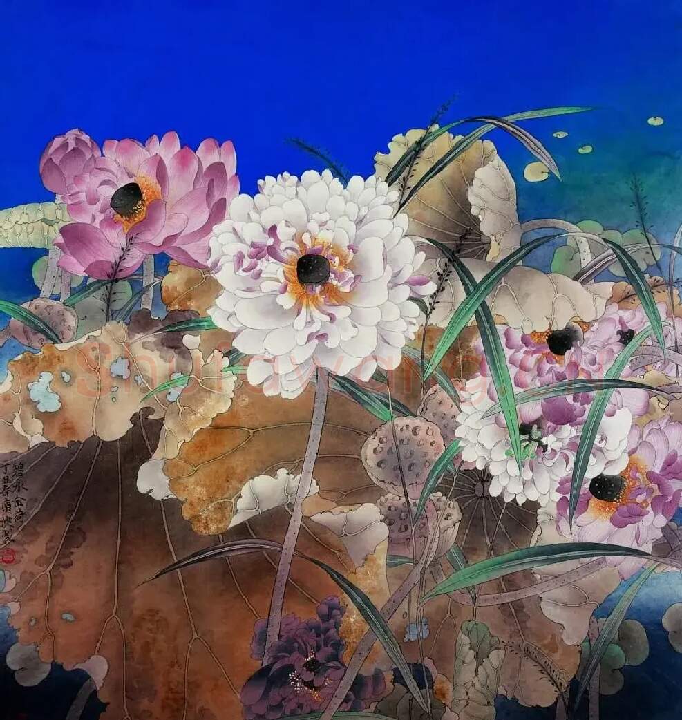 贾广健·碧水金荷