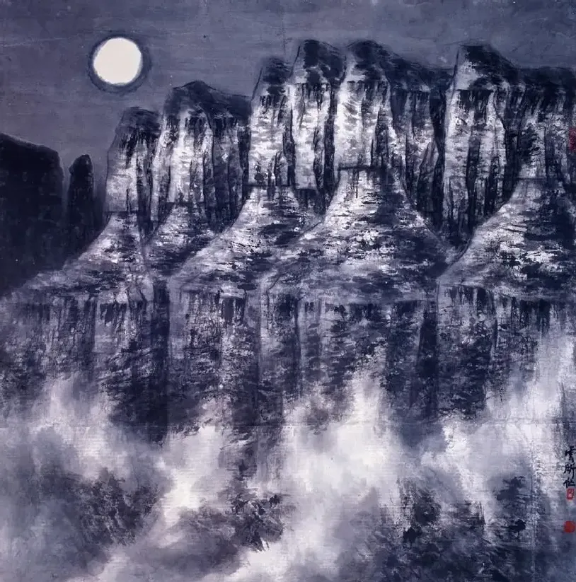 吕云所·《山月》