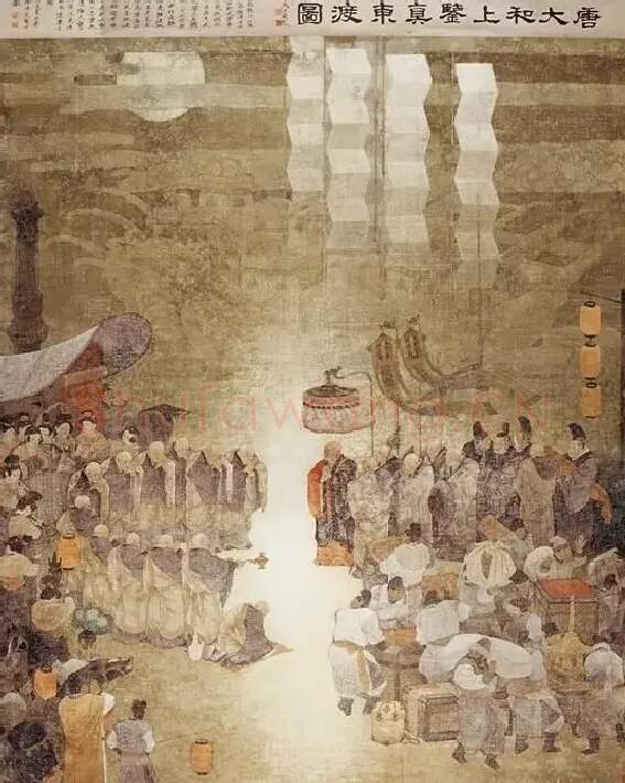 谢振瓯·鉴真东渡