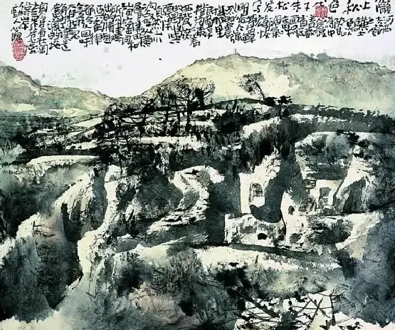 朱松发·陇上秋色