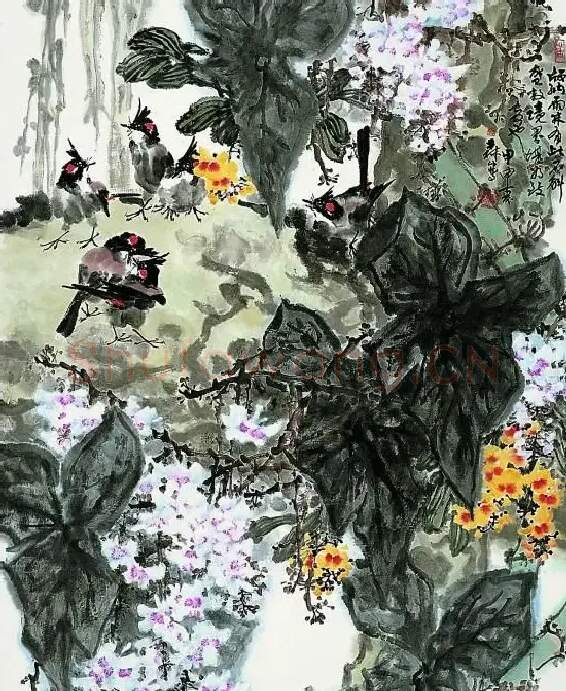郎森·雨林唱晴局部