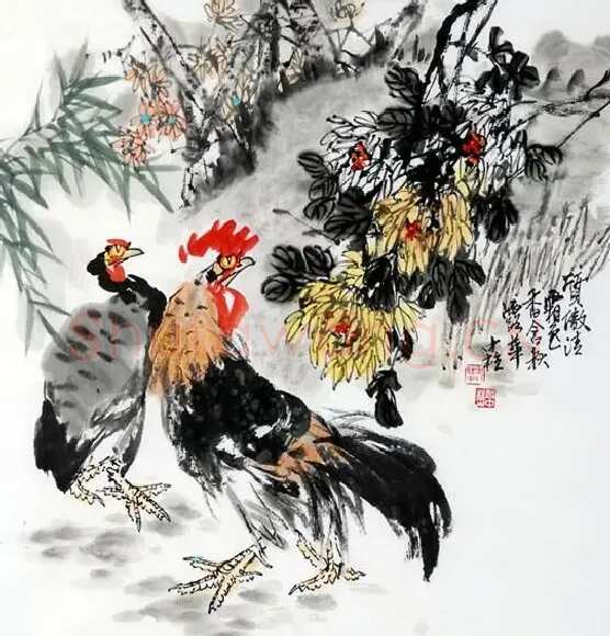 阎中柱·花鸟作品