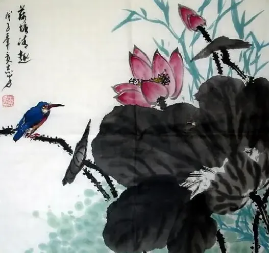 王志学·荷塘