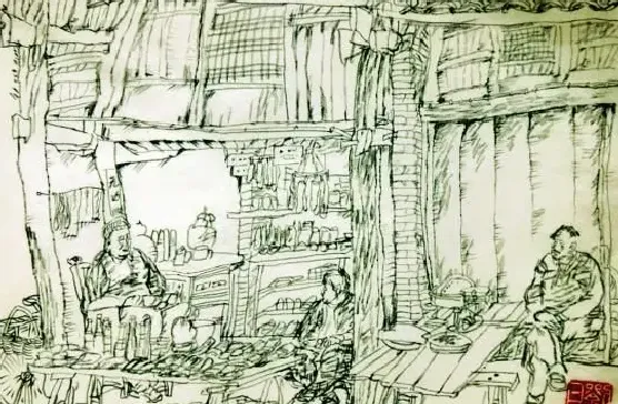 刘丹·速写