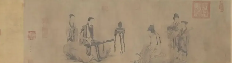 王振鹏·伯牙鼓琴图