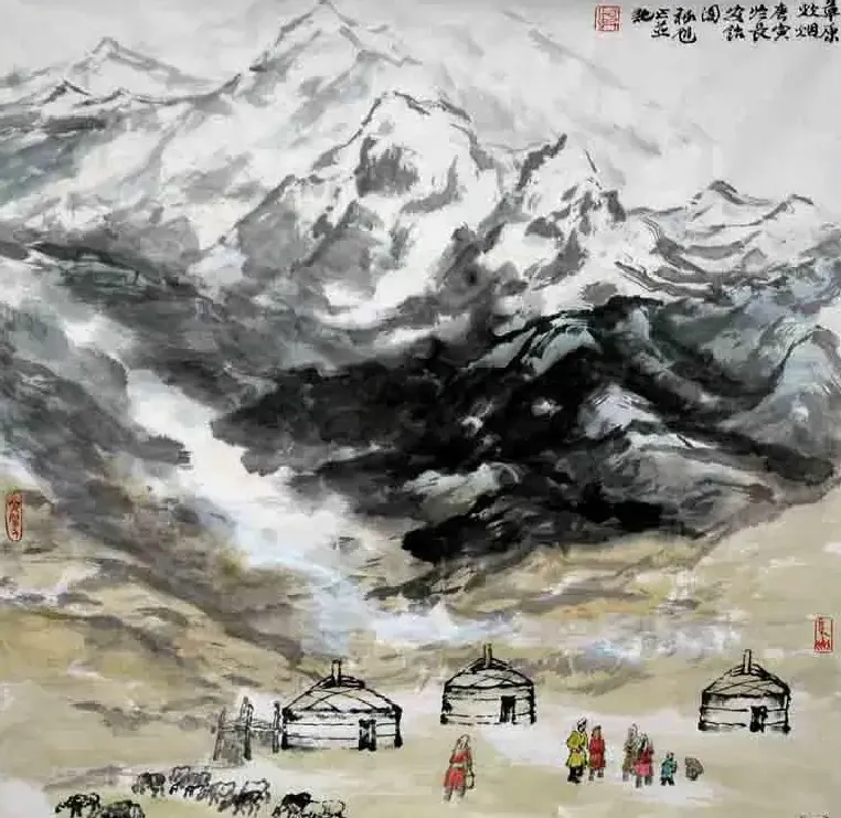 杨禄魁·草原炊烟