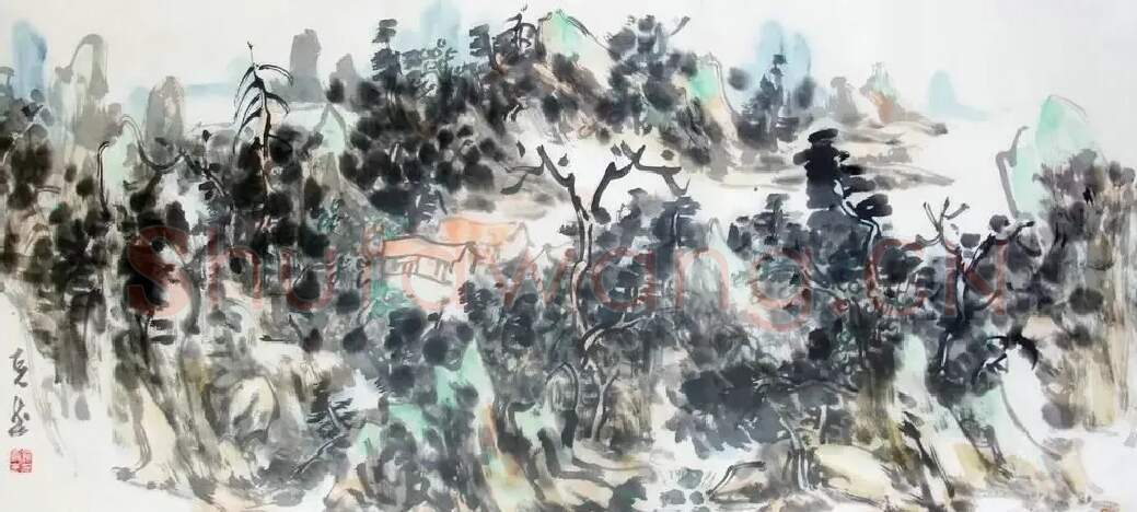 沈克斌·山水作品