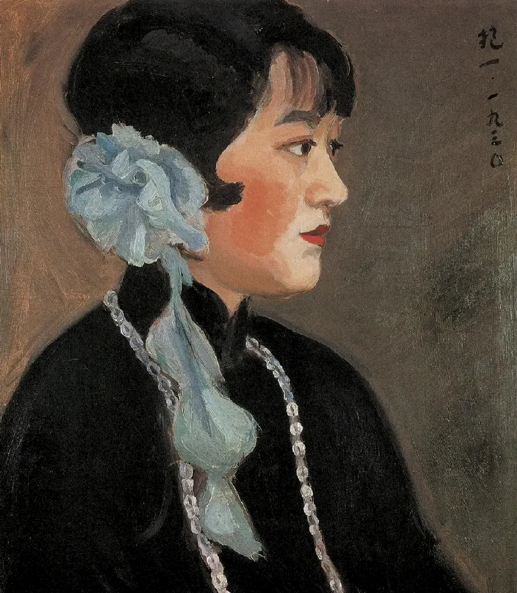 陈抱一·关紫兰像
