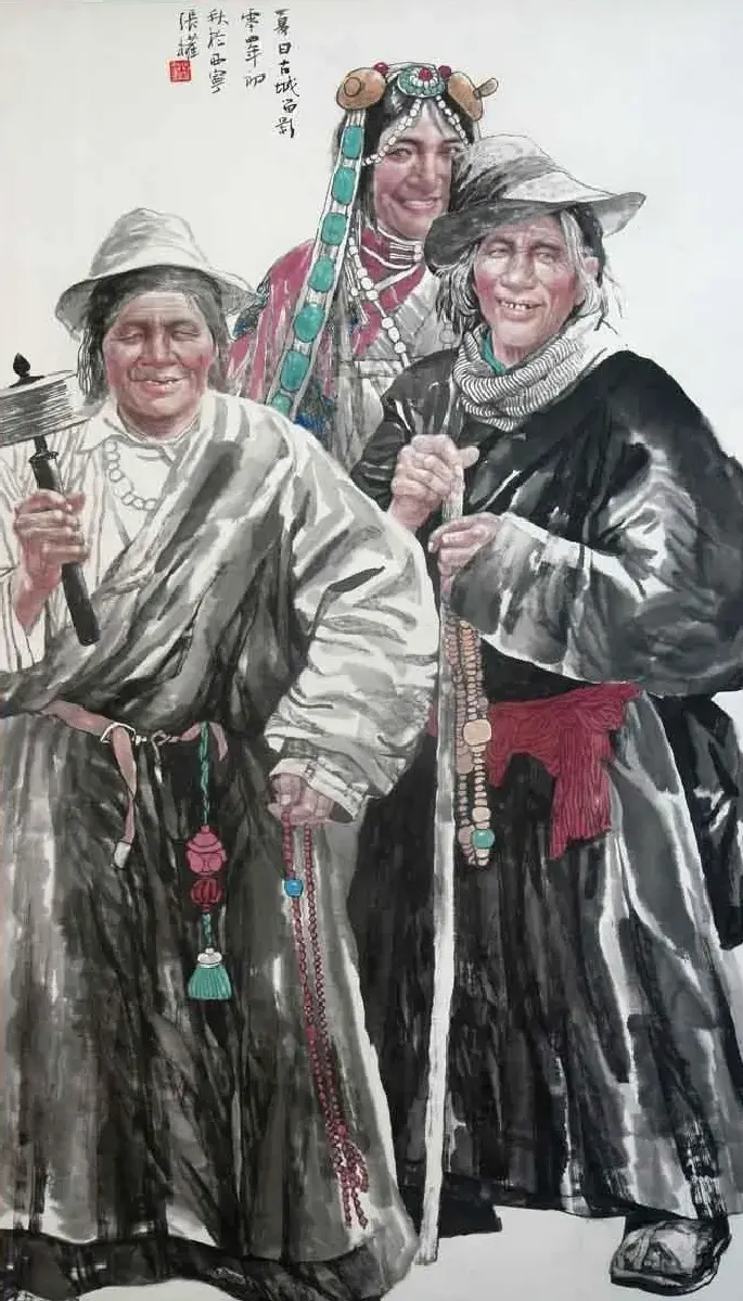 张权·古城留影