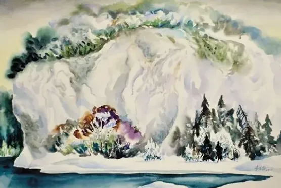 李保存·冰融雪貌