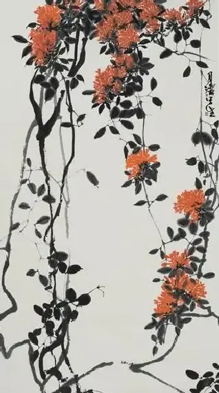 杜月涛·炮仗花