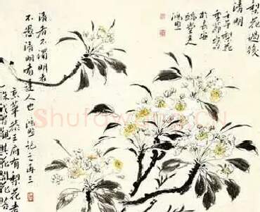 李鸿照·梨花过后清明