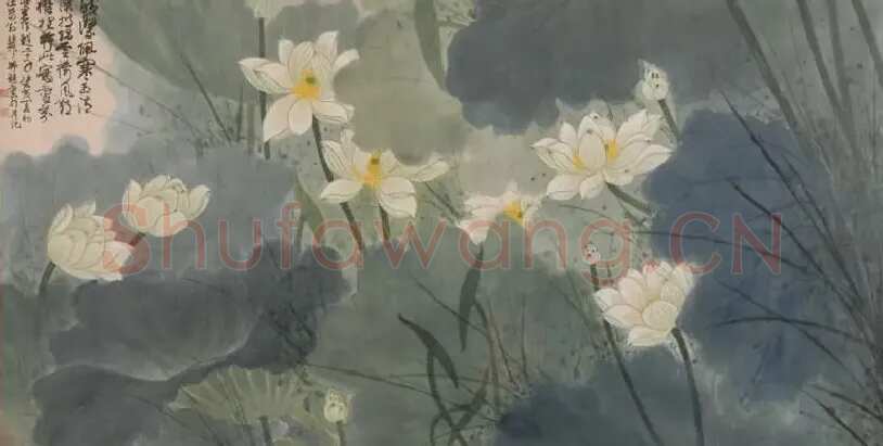 谢稚柳·荷花