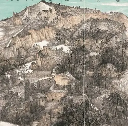 张英·贺家凹秋色
