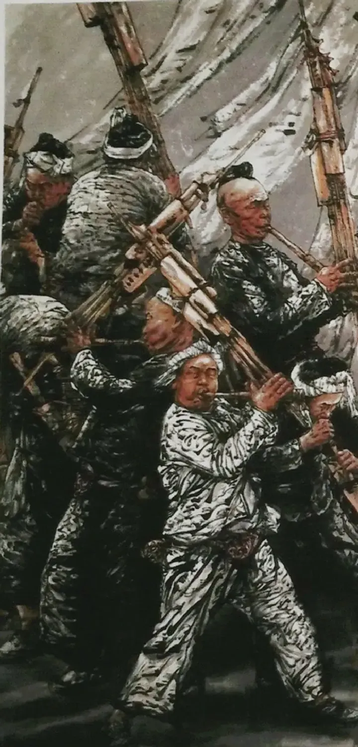 吴成斌·《山村古韵》
