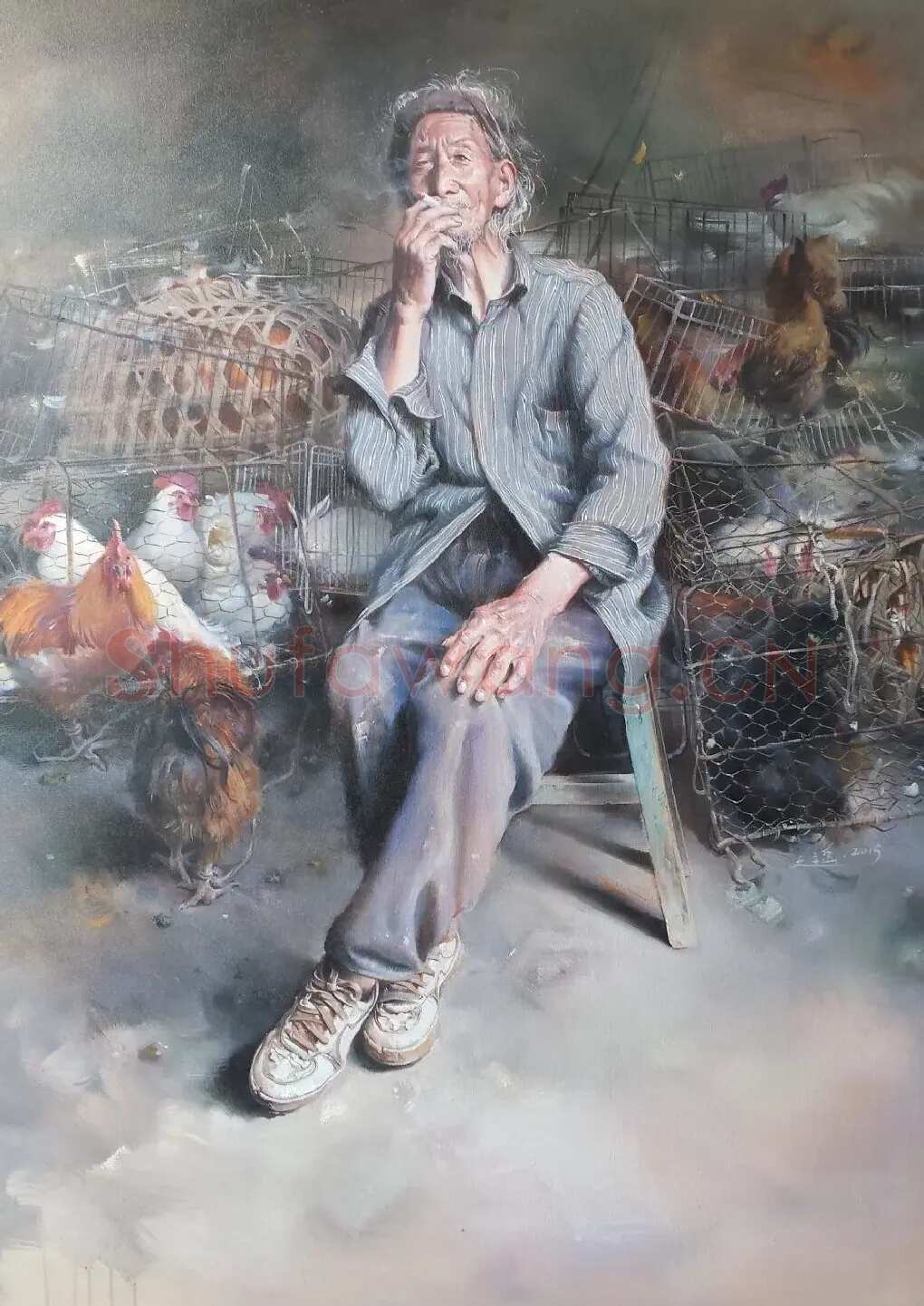 陈天遥·鸡市闲暇