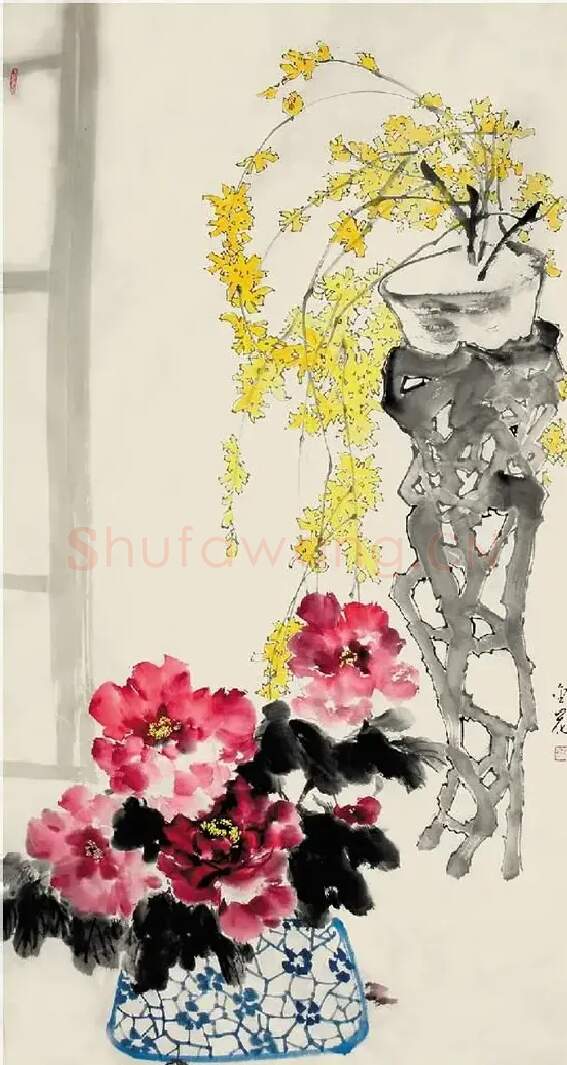 蔡金花·盆花