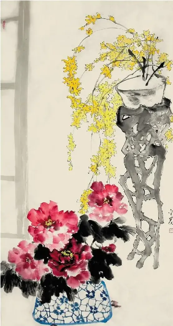 蔡金花·盆花