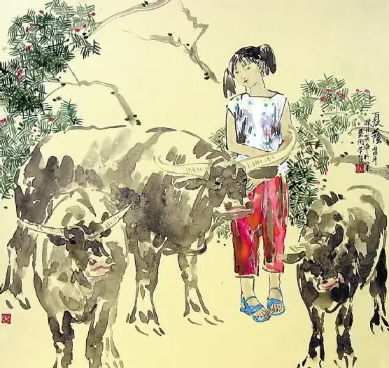 张丽华·放牛娃