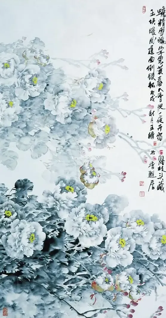 王绣·牡丹