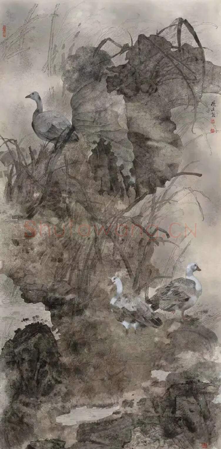 王德法·秋到荷塘