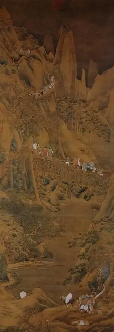 仇英·剑阁图