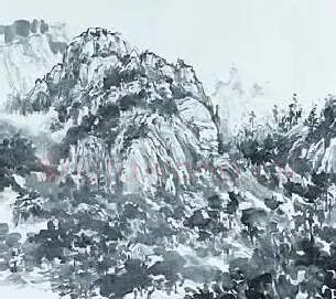 张成来·蒙山晨韵