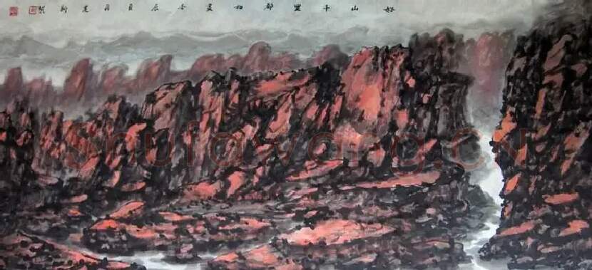 秦建新·好山十里都如画