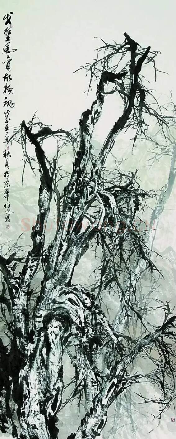 任之·戈壁风骨胡杨魂