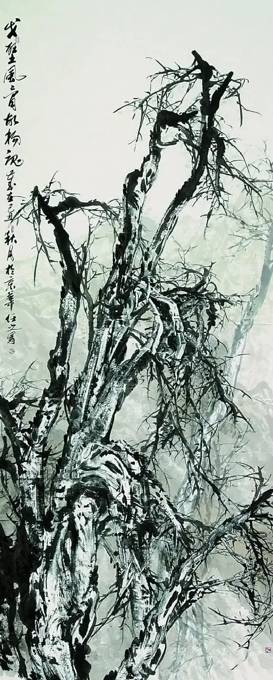 任之·戈壁风骨胡杨魂