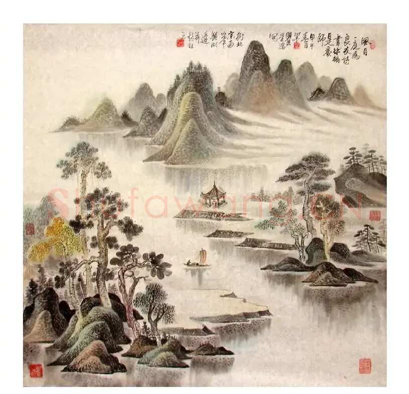 瞿学鸿·中国秀美山水画