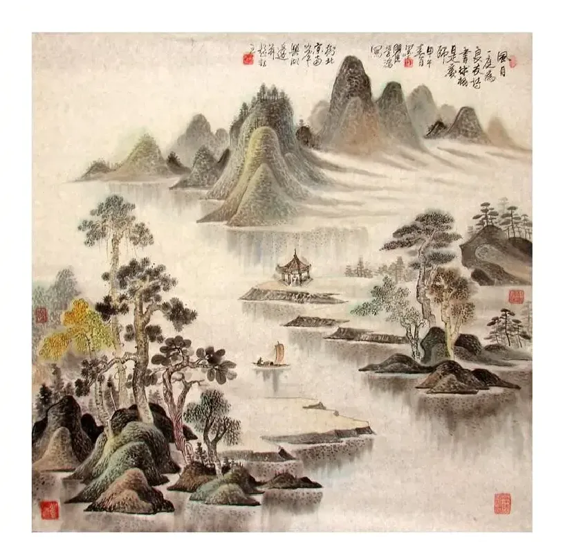 瞿学鸿·中国秀美山水画