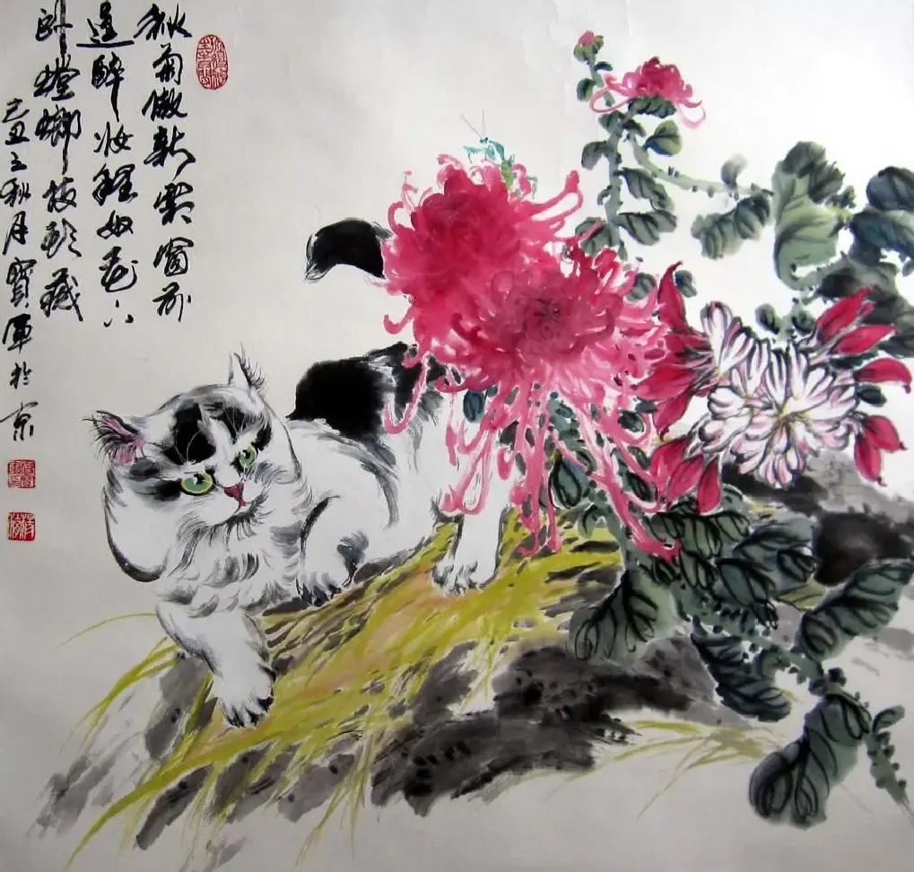 杨宝军·秋菊傲新霜