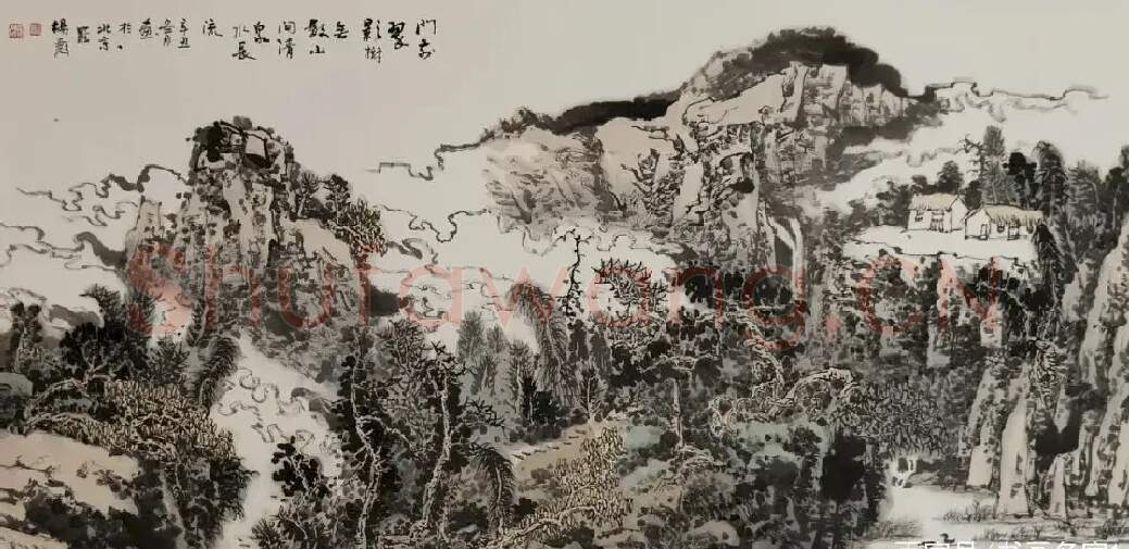 罗杨彪·门前翠影
