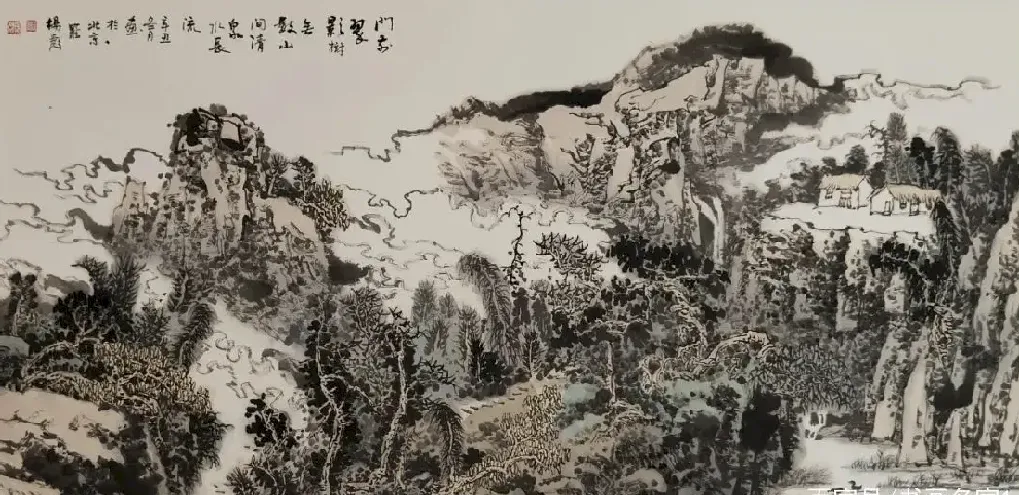 罗杨彪·门前翠影