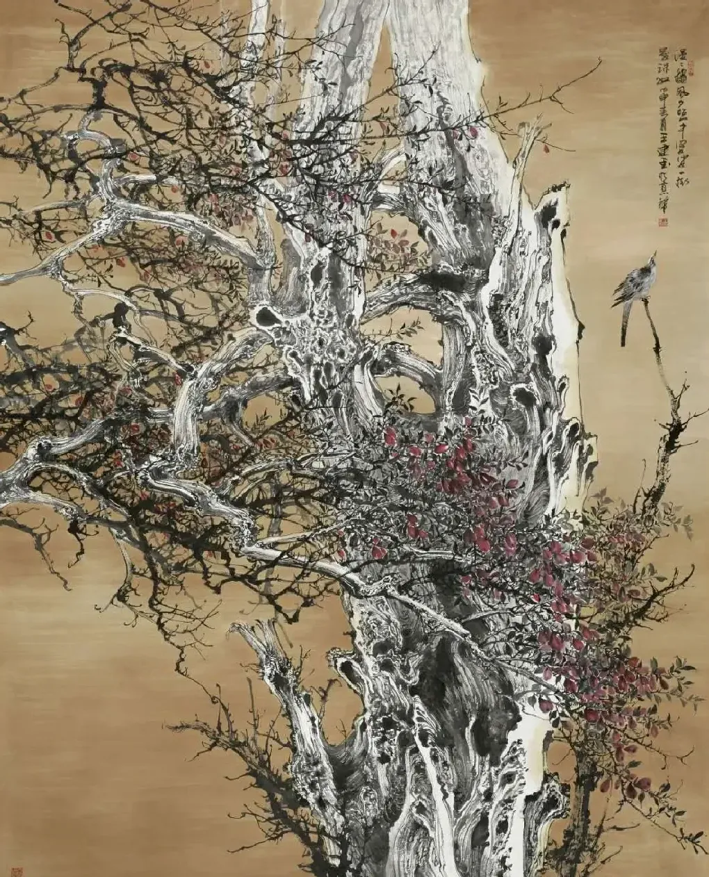 王建玉·婆娑一树万珠红