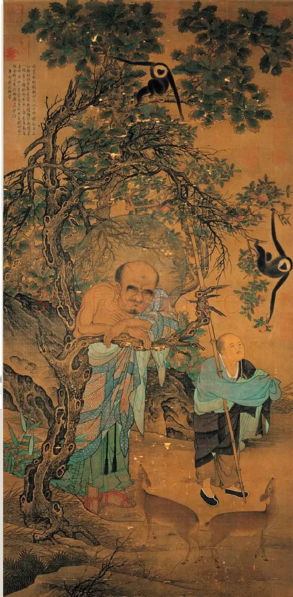 刘松年·画罗汉