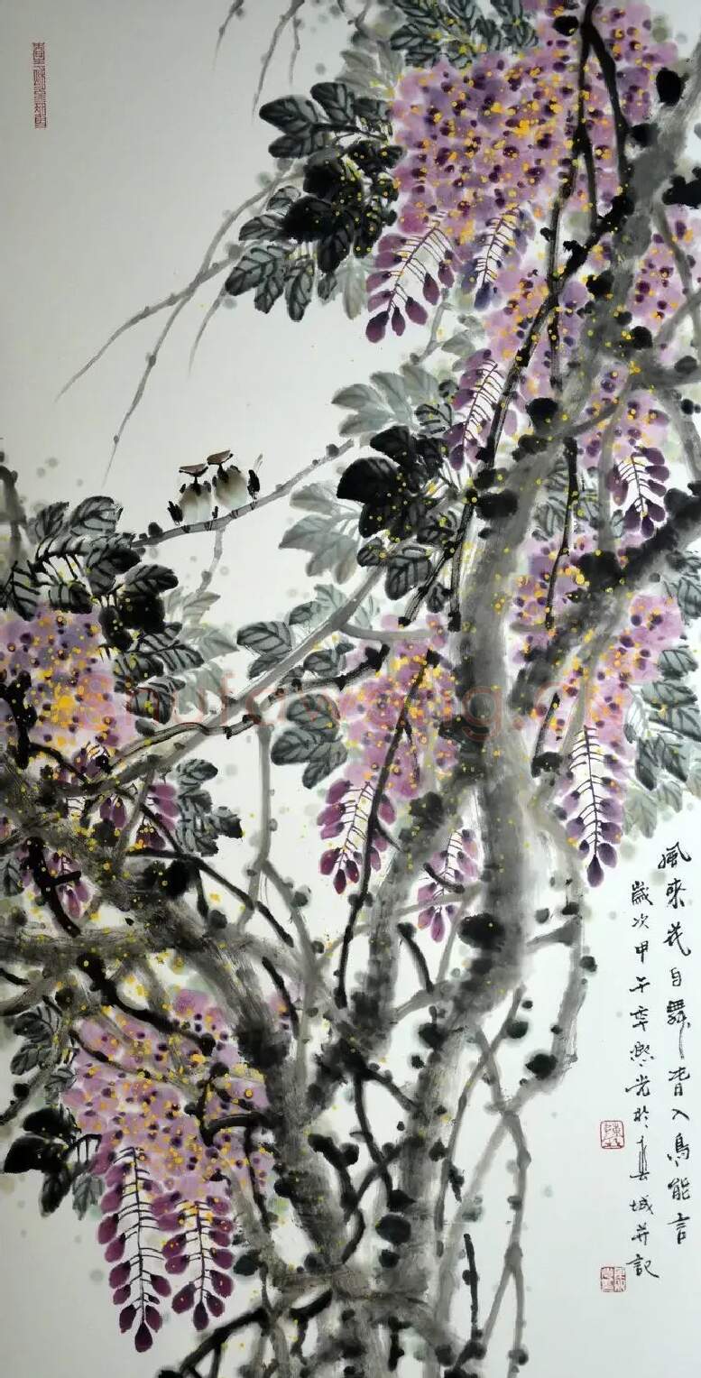 陈熙光·风来花自舞