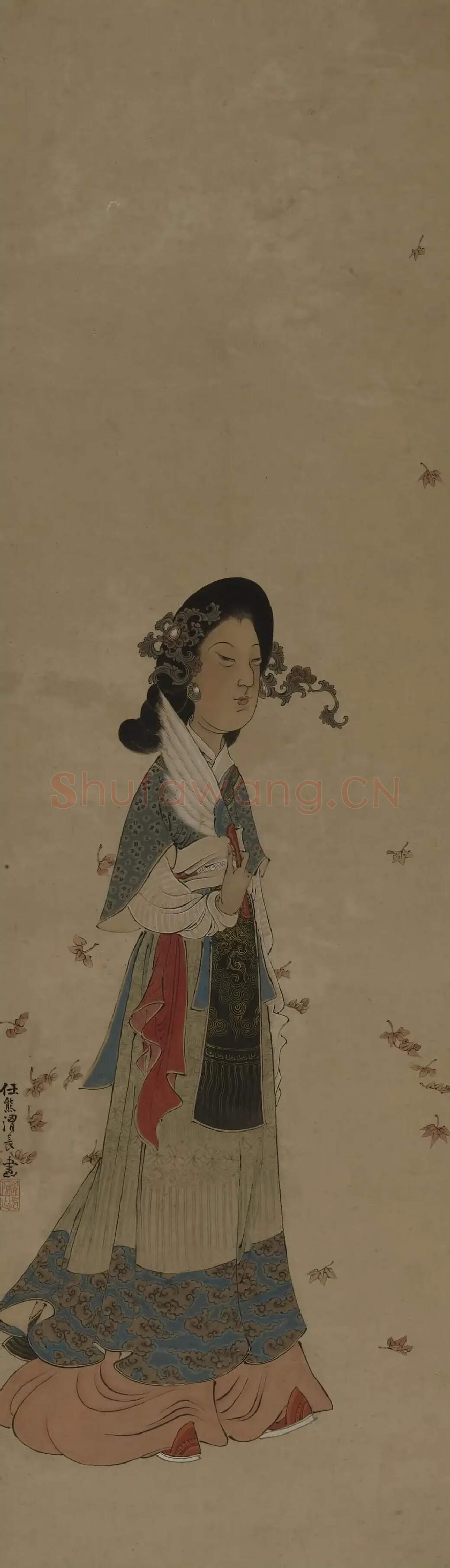 任熊·湘夫人图