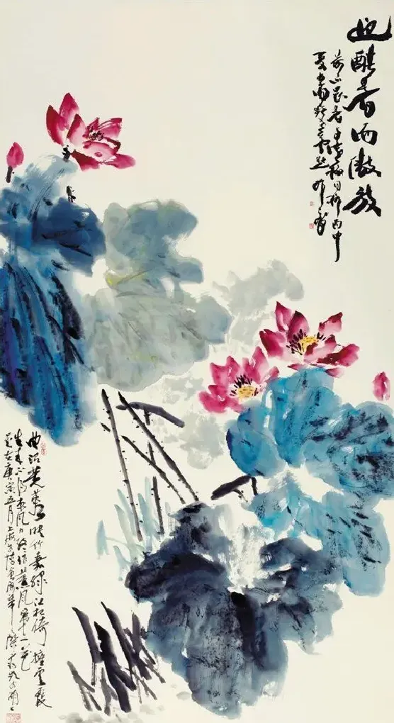蒋频·迎酷暑而傲放
