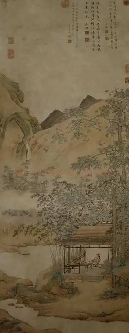 仇英·梧竹书堂图