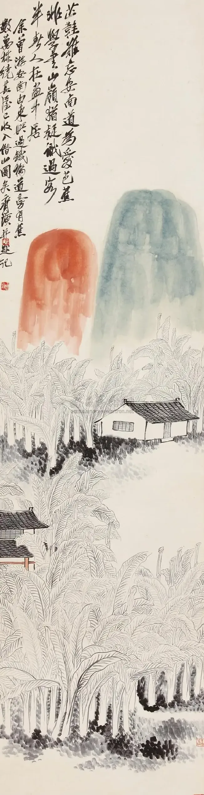 齐白石·芭蕉书屋