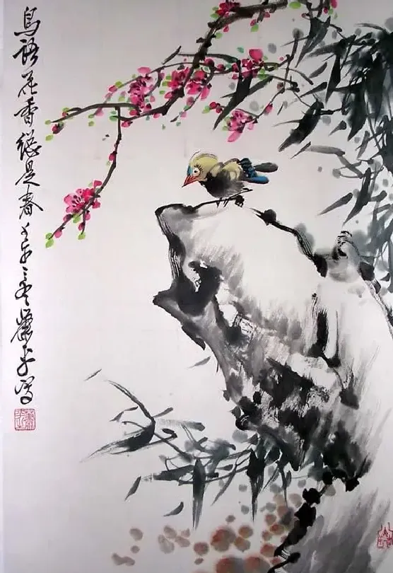 萧平·花鸟